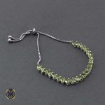 دستبند زبرجد زنانه اصل طرح سانیا (1) دستبند زبرجد زنانه اصل طرح سانیا