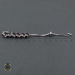 دستبند گارنت زنانه مرغوب (1) دستبند نقره با نگین گارنت اصل