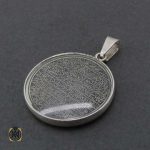 مدال نقره اسپرت حکاکی آیت الکرسی