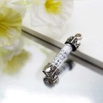 مدال نقره جادعایی اسپرت با حرز جواد