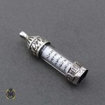 مدال نقره جادعایی حرز جواد نقره طرح الله (3) مدال نقره جادعایی حرز جواد نقره طرح الله