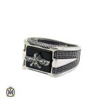 انگشتر عقیق سیاه اصل مردانه