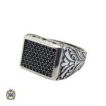 mens-silver-ring-11290 انگشتر مردانه بدون نگین نقره