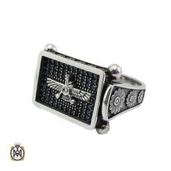 mens-silver-ring-11296 انگشتر اسپرت مردانه نقره