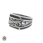 mens-silver-ring-11297 انگشتر نقره مردانه ترک