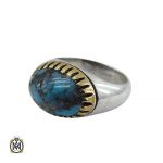 neishabour-mens-turquoise-ring-11262 انگشتر فیروزه نیشابوری خوش طبع