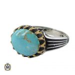 neishabour-mens-turquoise-ring-11264 انگشتر فیروزه نیشابوری عجمی