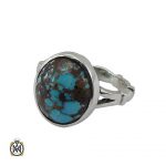 neishabour-mens-turquoise-ring-11267 انگشتر فیروزه خوش نقش نیشابور