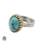 neishabour-mens-turquoise-ring-11268 انگشتر فیروزه نیشابوری شیک