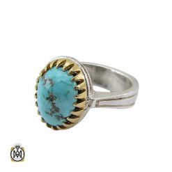 neishabour-mens-turquoise-ring-11268 انگشتر فیروزه نیشابوری شیک