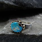 انگشتر صفوی فیروزه نیشابوری مردانه (2) انگشتر صفوی فیروزه نیشابوری مردانه