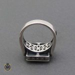 انگشتر عقیق سیاه ساخت ترکیه