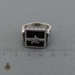 انگشتر عقیق سیاه ساخت ترکیه