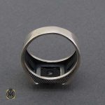 انگشتر عقیق مشکی اسپرت