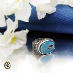 انگشتر فیروزه اسپرت نیشابور اصل