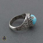 انگشتر فیروزه با رکاب نقره 925 (2) انگشتر فیروزه با رکاب نقره 925