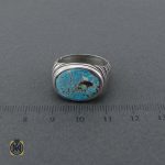 انگشتر فیروزه صفوی نقره