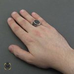 انگشتر مردانه بدون نگین نقره (1) انگشتر مردانه بدون نگین نقره