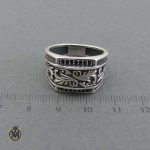 انگشتر نقره اسپرت مردانه (1) انگشتر نقره اسپرت مردانه