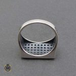 انگشتر نقره بدون نگین (2) انگشتر نقره بدون نگین