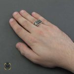 انگشتر نقره مردانه ترک