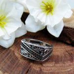 انگشتر نقره مردانه ترک