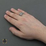 انگشتر نقره مردانه ترک (2) انگشتر نقره مردانه ترک