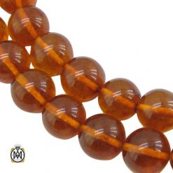 amber-rosary-33-seeds-4437 تسبیح کهربا روسیه شفاف 33 دانه