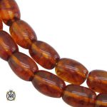 تسبیح کهربا شفاف روسیه 33 دانه