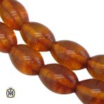 amber-rosary-33-seeds-4441 تسبیح کهربا شفاف روسیه 33 دانه