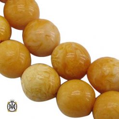 tasbih-amber-powder-4446 تسبیح پودری کهربا 33 دانه اصل