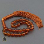 تسبیح 33 دانه کهربا اصل