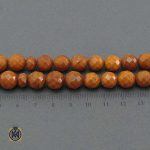 تسبیح 33 دانه کهربا لسهتان تراشیده شده