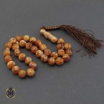 تسبیح سندلوس معطر دانه گرد (1) تسبیح سندلوس معطر دانه گرد