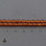 تسبیح کهربا اصل خوش رنگ