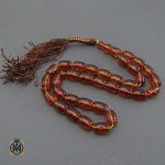 تسبیح کهربا شفاف روسیه 33 دانه