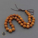 تسبیح کهربا لهستان 33 دانه تراش