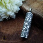 مدال جادعایی بازشو نقره طرح اسپرت - کد 3483 (2) گرنبند نقره جا حرزی بازشو (2)