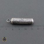 گرنبند نقره جا حرزی بازشو (1) گرنبند نقره جا حرزی بازشو (1)