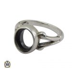 mens-ring-frame-11301 رکاب تک نقره عیار 925