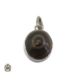 Babaqouri Medal2-3488 مدال نقره با سنگ باباقوری