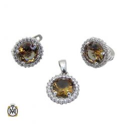 Half a set of silver zoltanite2 7420 نیم ست نقره آب رادیوم بانگین زولتانایت