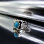 انگشتر فیروزه مردانه اصل مردانه - 11341