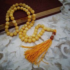 Original Polish amber tasbih-4473 تسبیح 66 دانه کهربا بولونی طبیعی