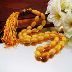 Polish amber tasbih nature-4472 تسبیح کهربا بولونی اصلی کد 4472