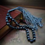 Tasbih Hadid 33 seeds 1 تسبیح حدید 33 دانه تراش زیبا - کد 4463 - تصویر 2