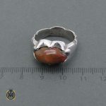 انگشتر نقره با نگین اوپال 11304