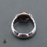 انگشتر نقره مردانه اسپرت سنگ اصلی