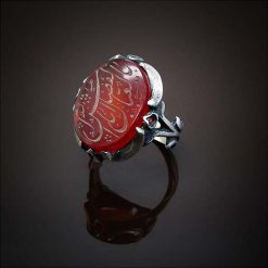 Men's agate ring انگشتر عقیق مردانه یا ابالفضل العباس