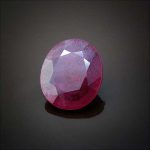 نگین تک یاقوت اصل سرخ کد 9141